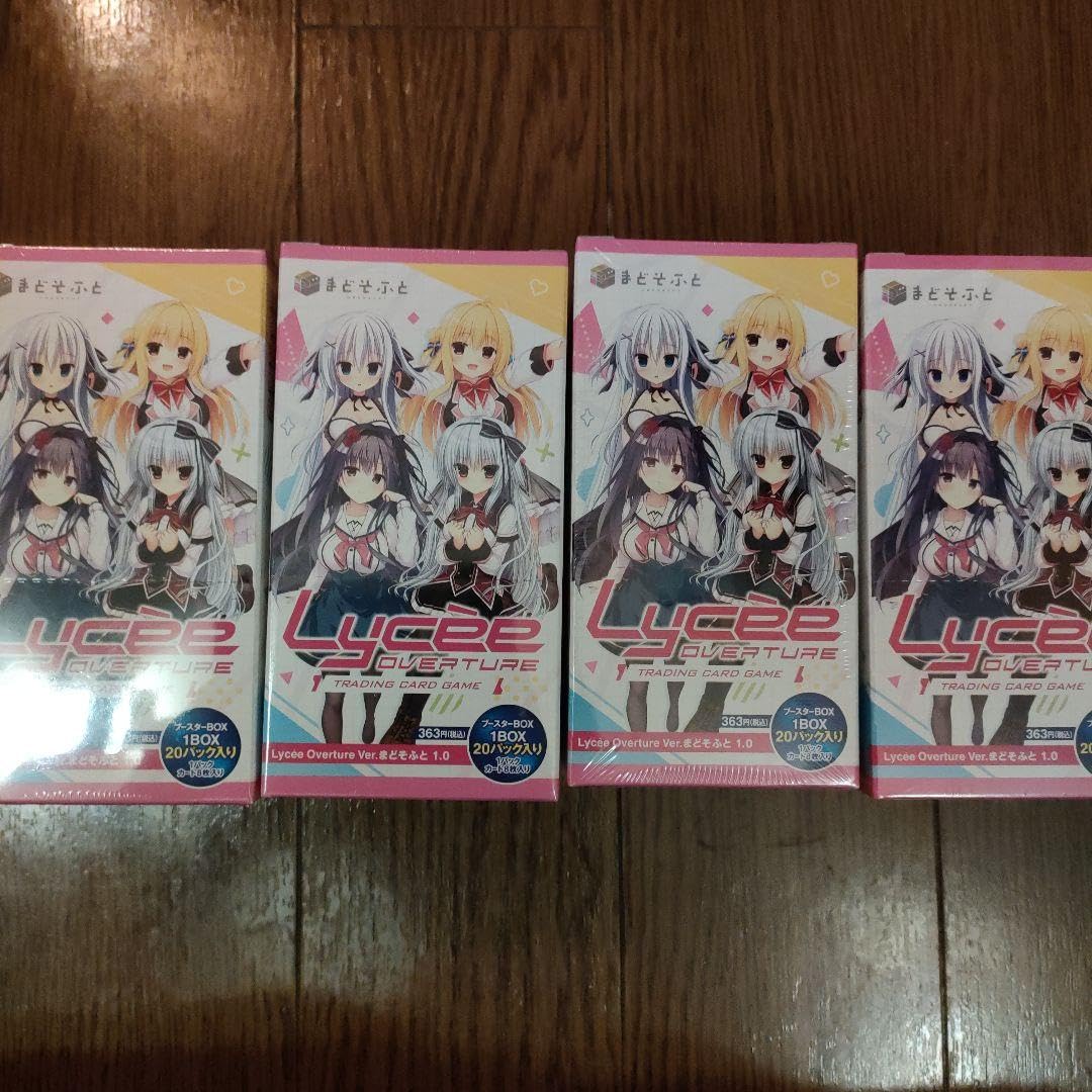 Amazon.co.jp: lycee まどそふと BOX シュリンク付き 4BOX : おもちゃ