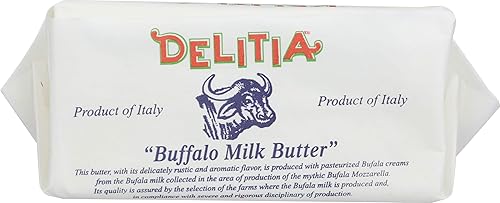 DELITIA Leche de búfalo de mantequilla, 8 onzas