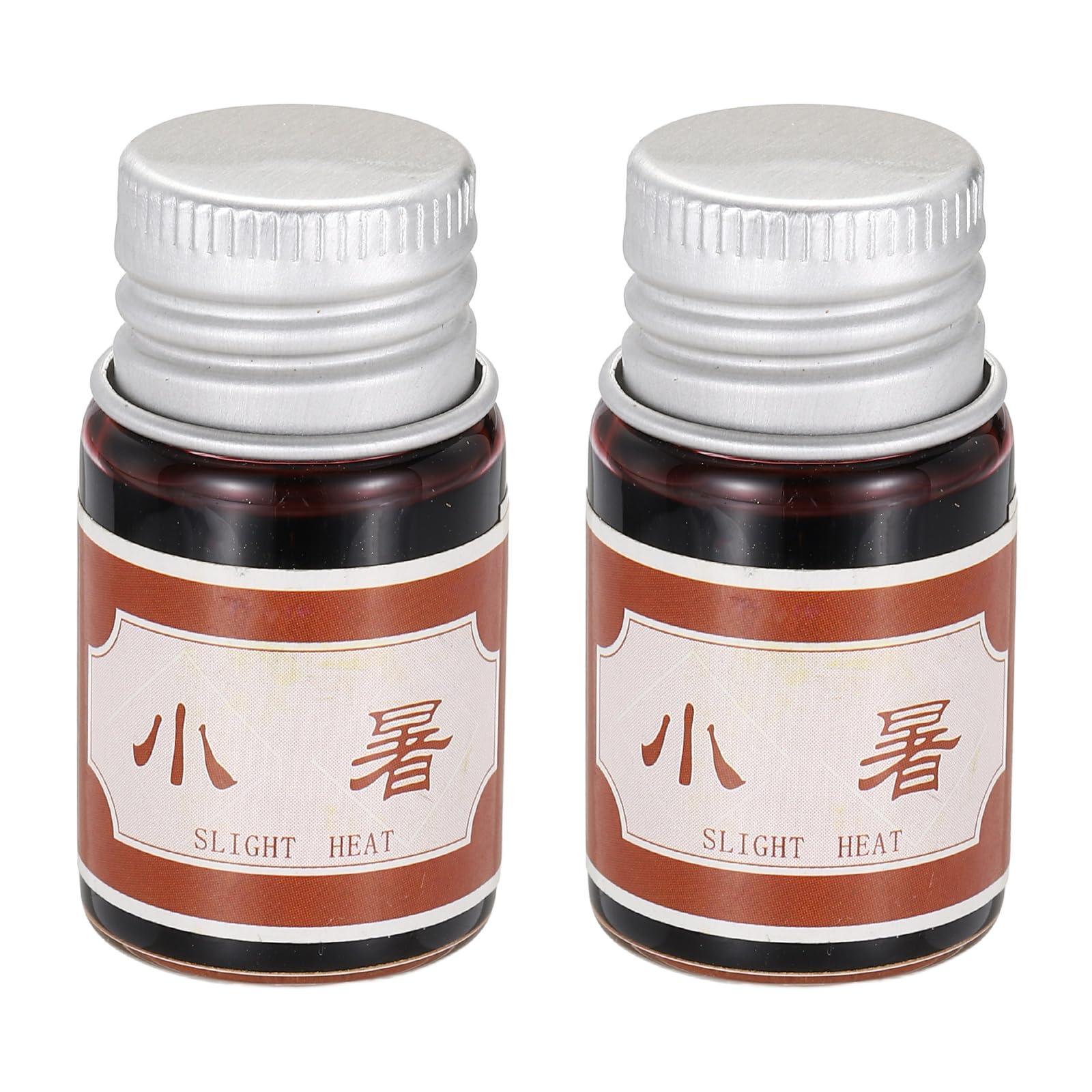 PATIKIL 2 Pcs Fountain Pen Ink Pink, 5ml Calligraphy Dip Pen Bottled Ink with Gold Glitter Non-Carbon, Smooth Flow Color Dip Drawing Set for Writing, Painting, Journaling — image 1