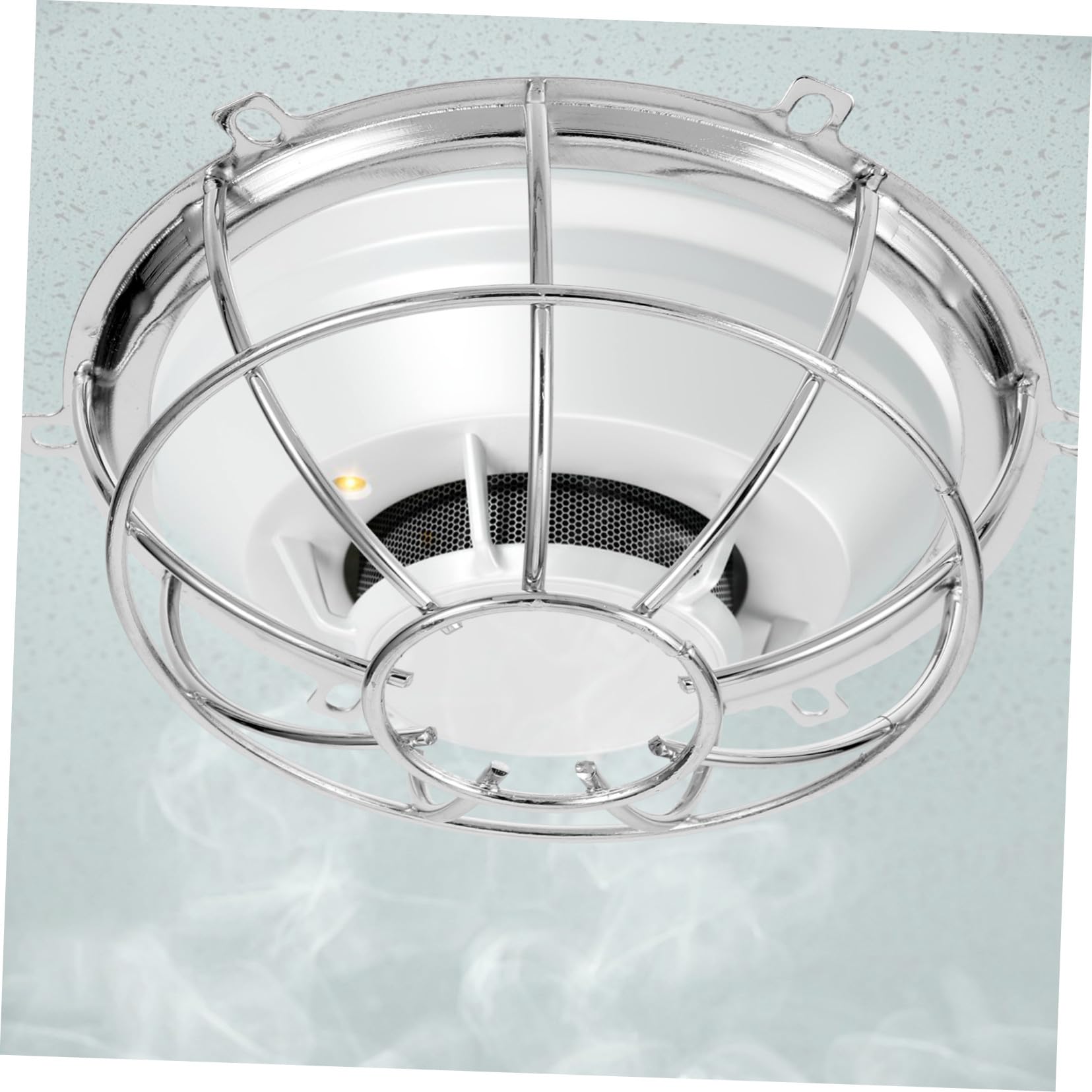 COLLBATH 3 Stück Sprinklerkopf Schutzabdeckung Metallgehäuse Robust Schutz für Brandmelder Sensoren Leicht zu Montieren Geeignet für Wohn Gewerbebauten