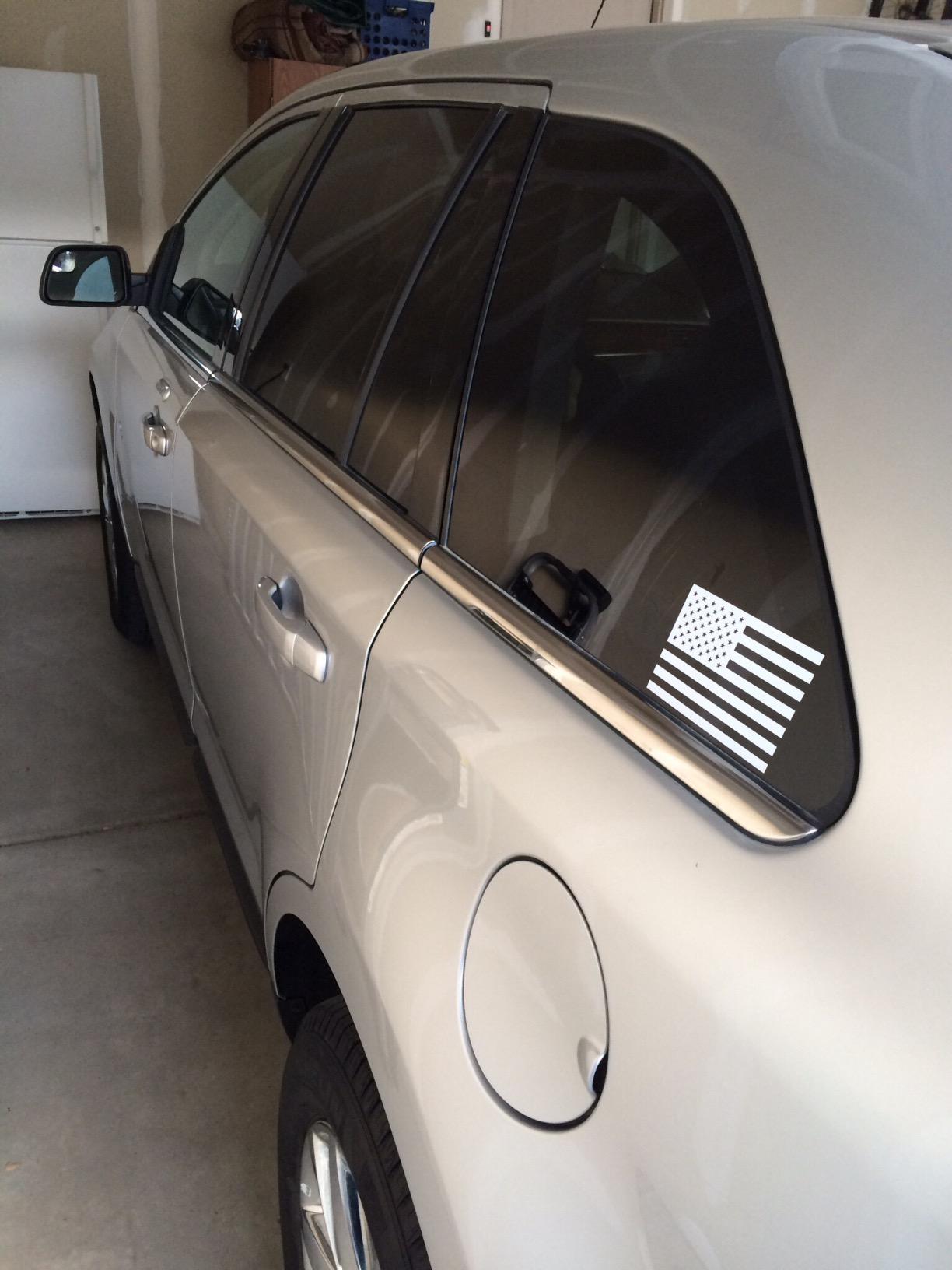 Amazon.com - Rad Dezigns American Flag Military Car or Truck Window or ...