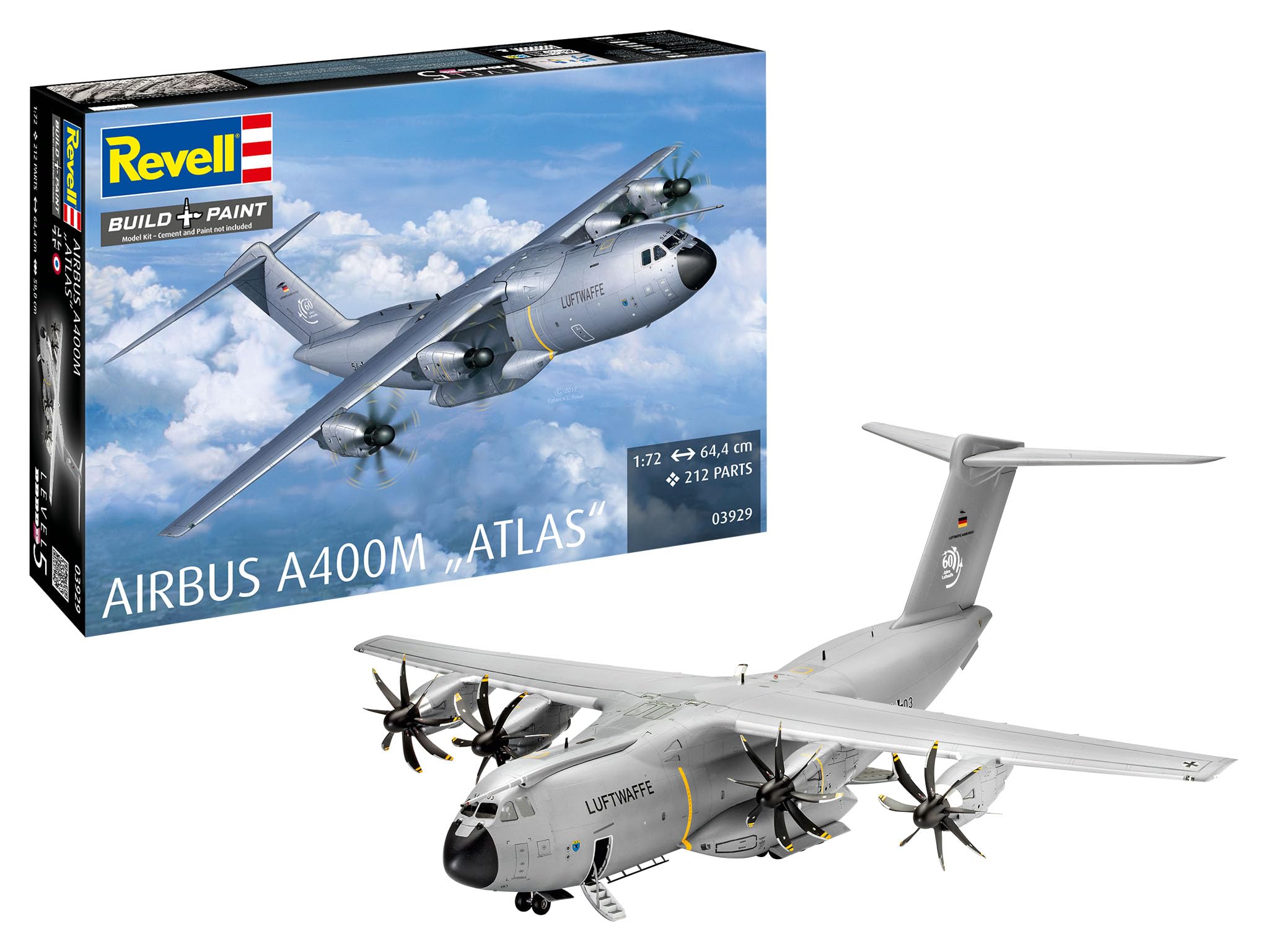 ドイツレベル 1/72 エアバス A400M ルフトヴァッフェ プラモデル 03929 dwos6rj Amazon | ドイツレベル 1/72 エアバス A400M ルフトヴァッフェ