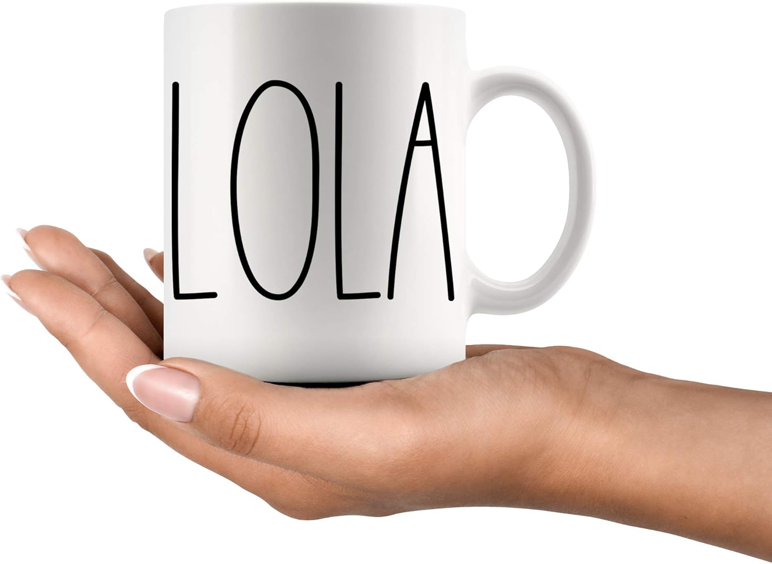 Lola Coffee Cup, Gifts for Christmas, Birthday, Mother's Day/Father's Day, Family Coffee Mug - 11oz - Image 2