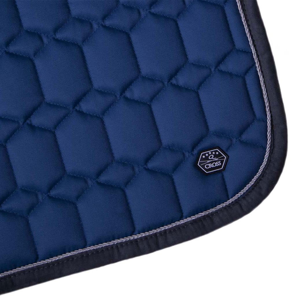 Tapis de selle QHP Eldorado Marine | Mixte/C.S.O