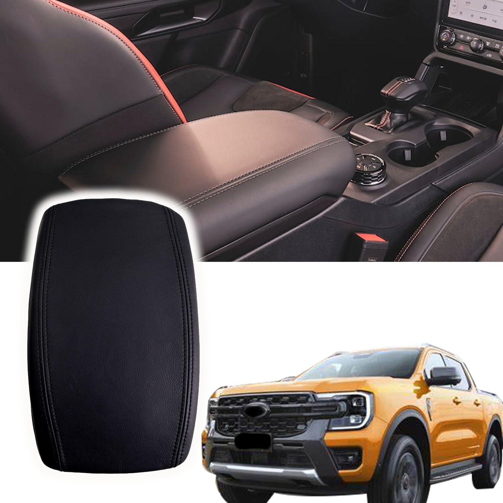 Ford Ranger Arm Rests Snapklik.com : Ciizssria Car Armrest Fit Ranger Armrest Cover For 2024 ...