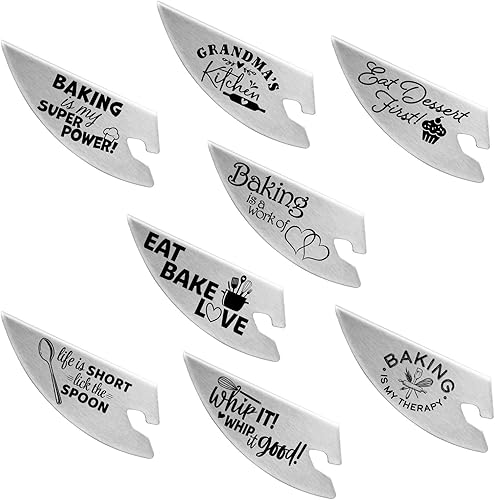 Miniatura 5 de New Metro Design Accesorio de canal de vertido, se adapta a la mayoría de cuencos mezcladores de soporte de metal, hornear es una obra de corazón