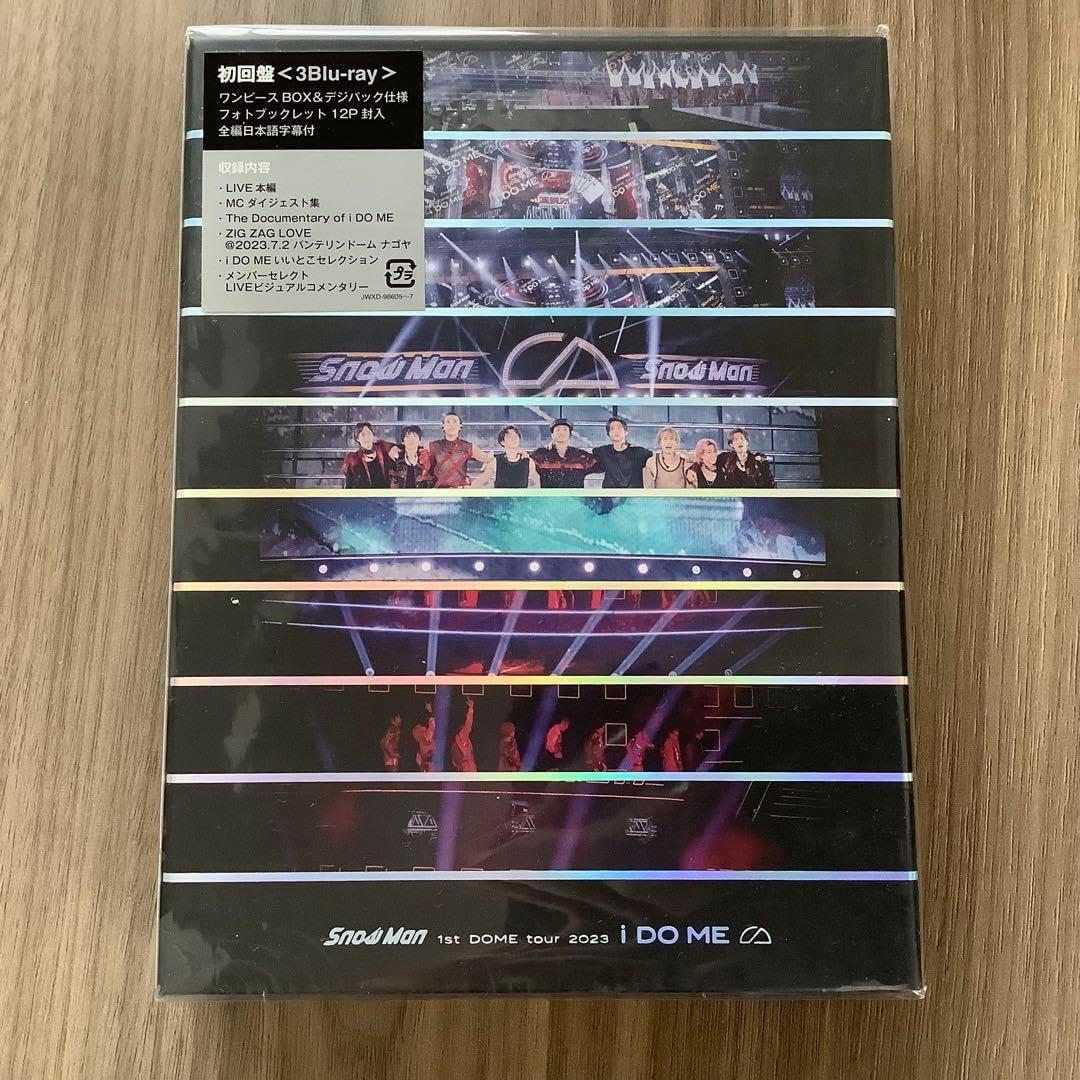 Snow Man 1st DOME tour 2023 i DO ME(Blu-ray Disc3枚組)(初回