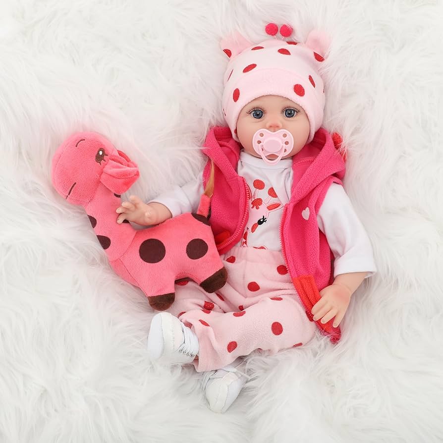 Amazon.com: Kdudgso Reborn Baby Dolls Girl 22 Inch Lucy Cute