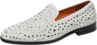 Mocasines de cuero para hombre, zapatos de vestir para fiesta de boda