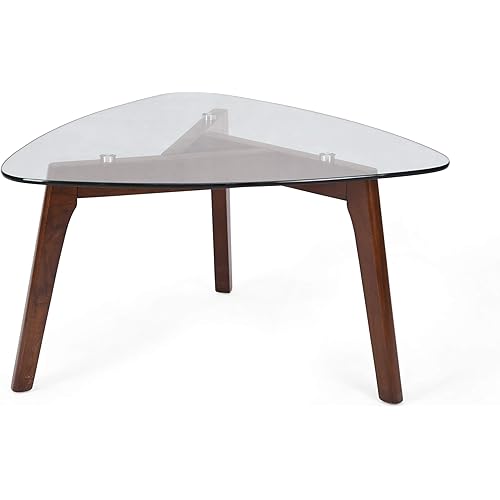 Christopher Knight Home 313920 Coffee Table, Walnut, 31.25 in x 32.6 in x 18 in (D x W x H)