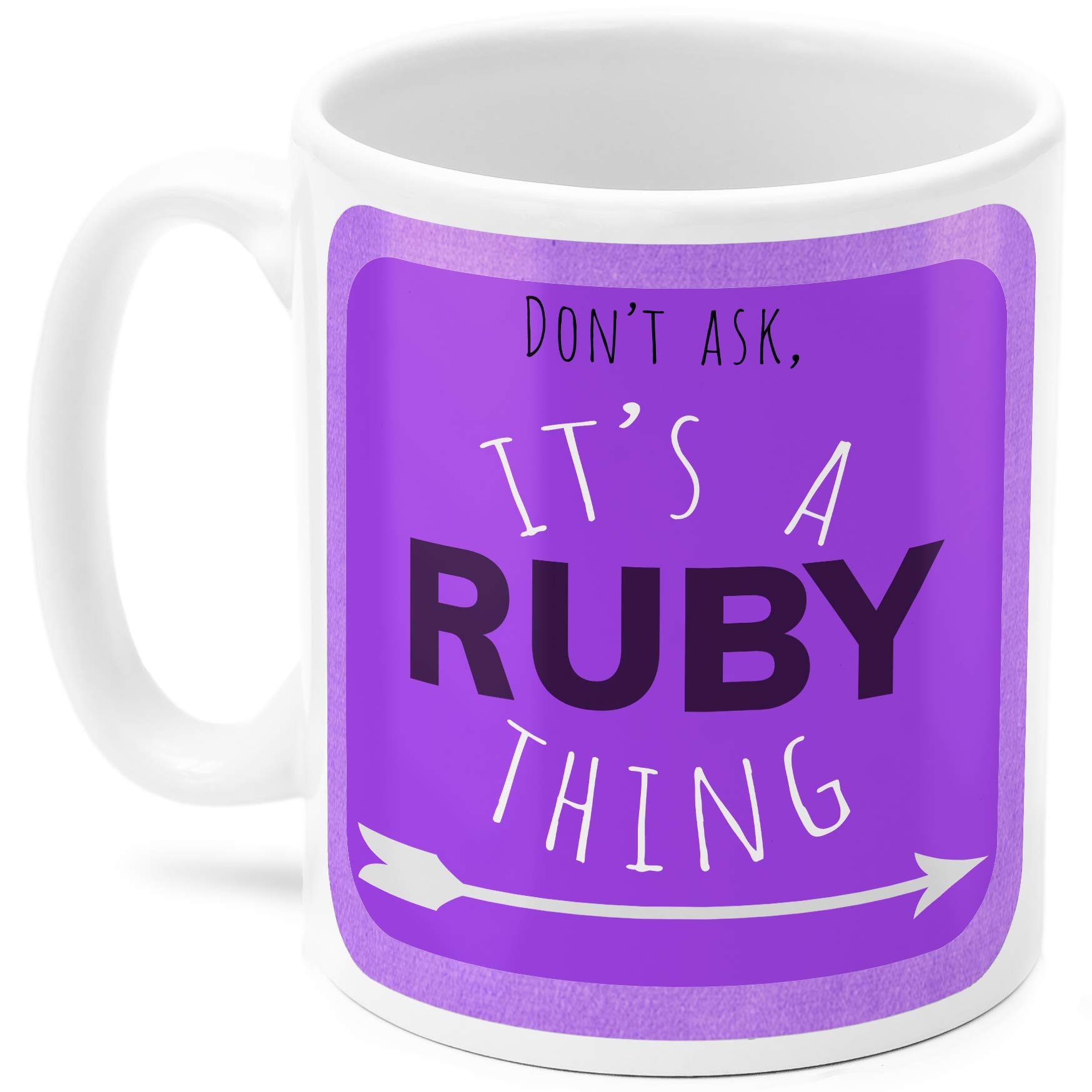 Ruby's Mug, Cup, It's a Ruby Thing, (Purple)