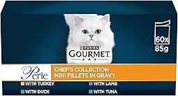 Gourmet Perle Chefs Collection Cat Food, Mixed, 60 X 85g