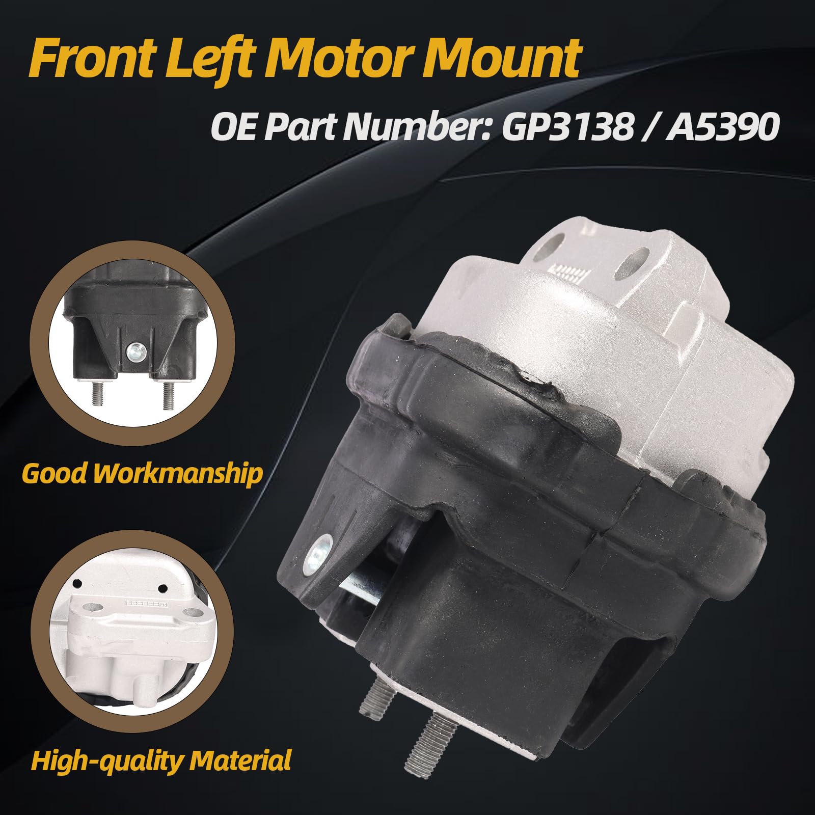 Amazon.com: Engine Motor and Transmission Mount kit Fit for Dodge 