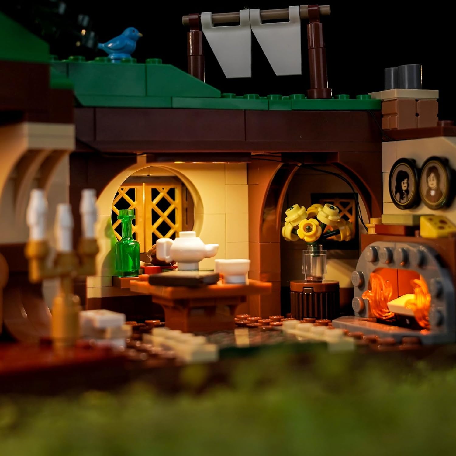 LED Lighting Compatible with Lego The Shire 10354 - JUST Lights?Light Kit Compatible with Lego 10354, NOT Included The Model Set