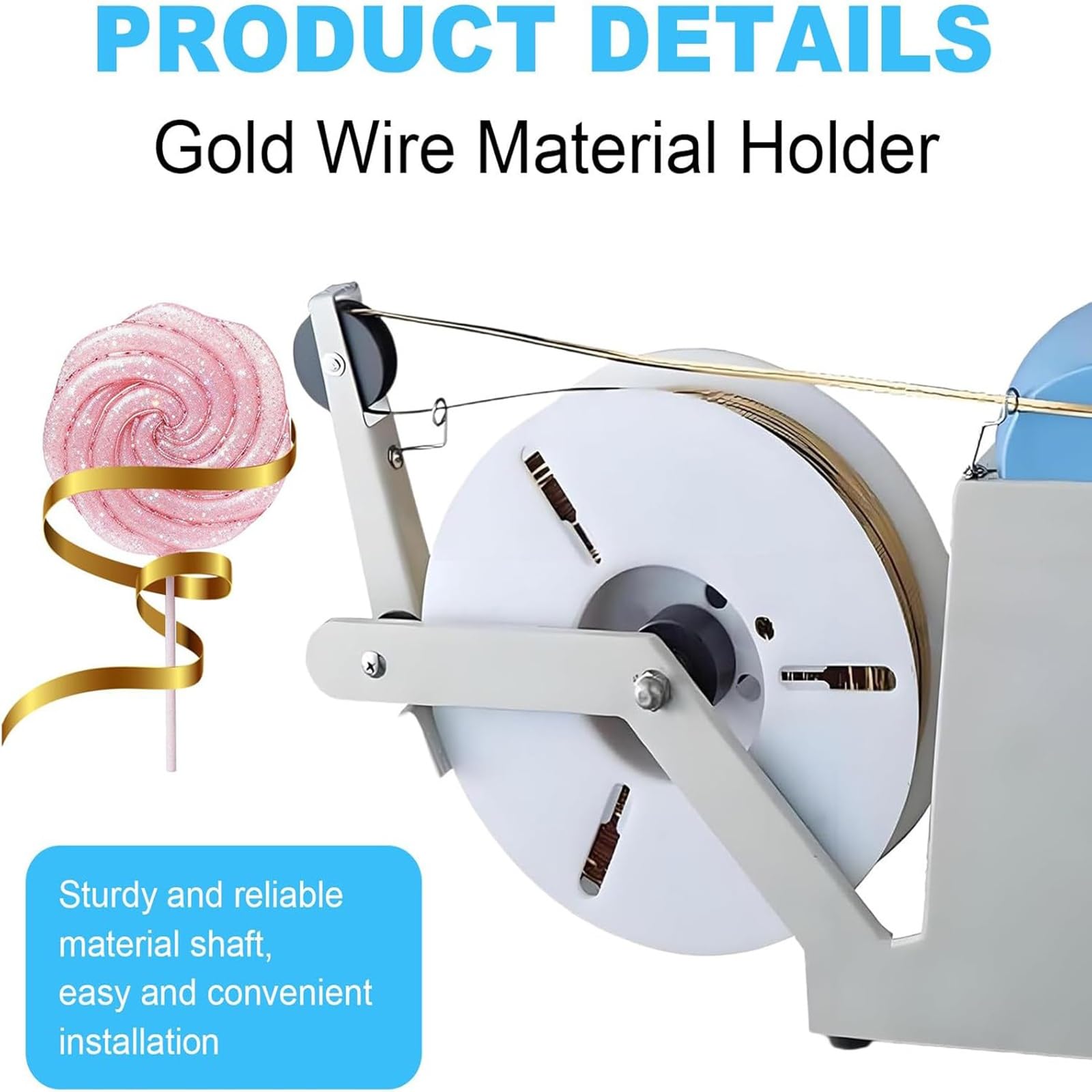 Macchina automatica di chiusura per sacchetti per imballaggi alimentari, efficiente sigillatrice Twist Tie con diametro del filo regolabile, ideale per supermercati e panetterie