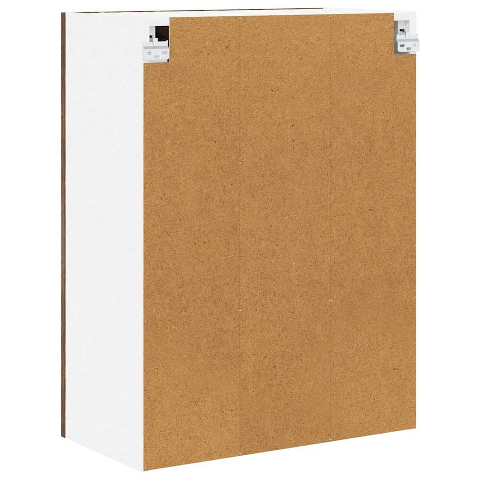Armadietto pensile da cucina, in rovere affumicato, larghezza 60 cm, altezza 80 cm, con 2 ante a cerniera interne