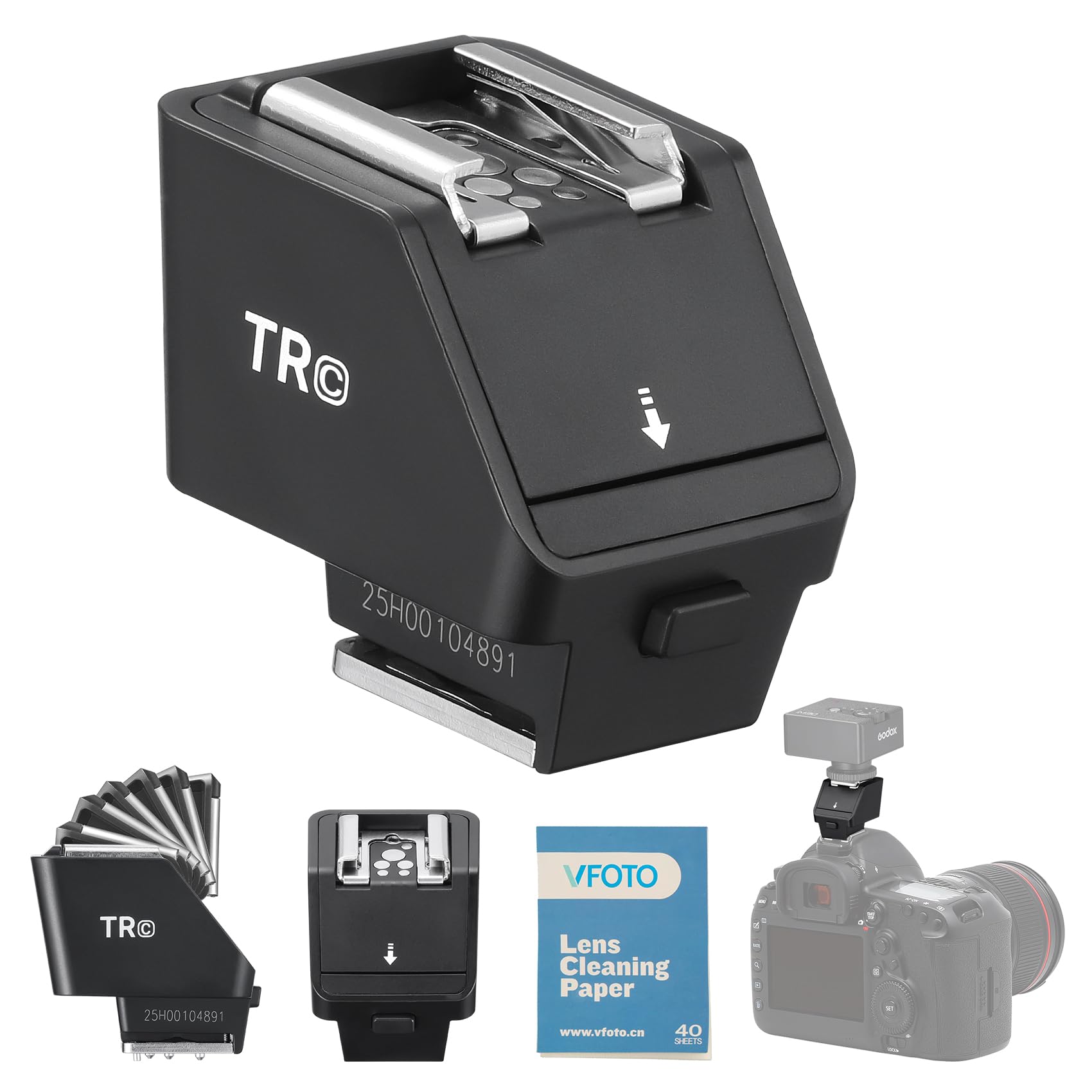 Godox TR-C - Rialzo a slitta TTL per Flash IT20-S IT20S IT30PRO-S IT30 Pro S, HSS 1/8000s,TR-C - Rialzo artiglio per fotocamere Canon