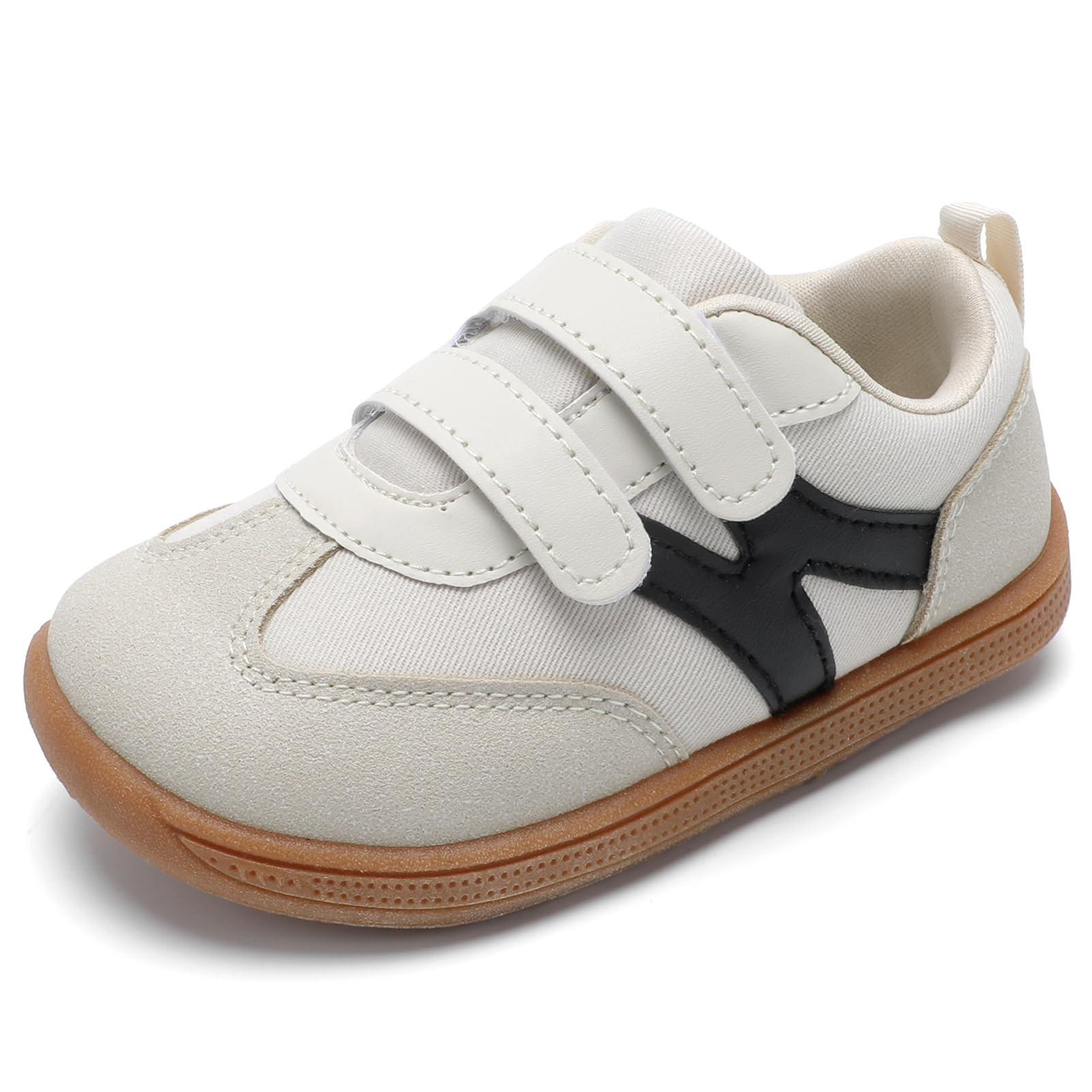 STQ KIDS Scarpe Barefoot Bambini Suola Zero Drop Punta Larga Ginnastica Bambina Bambino Antiscivolo per Primi Passi Asilo/Scuola/Gioco 21-29 EU