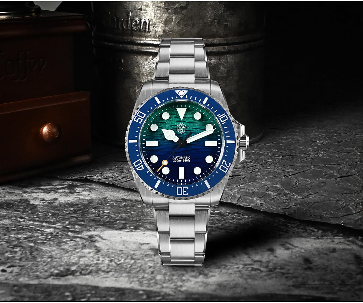 San Martin 90S5 - Reloj mecánico automático para hombre