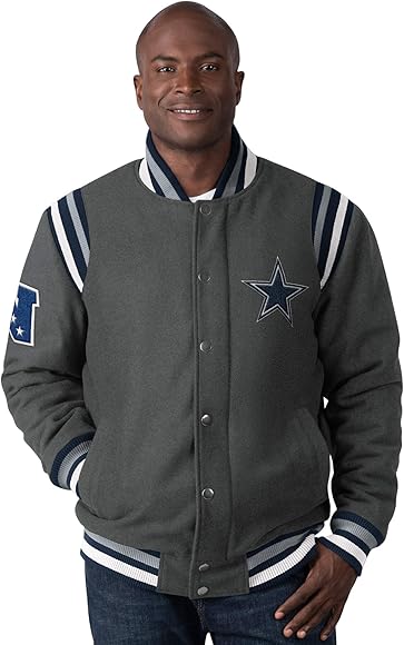 Dallas cowboys varsity jacket mens Clearance
