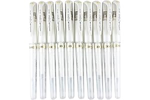 Uni-Ball Signo White Gel Pens, Trusty Companions for Exquisite Writing