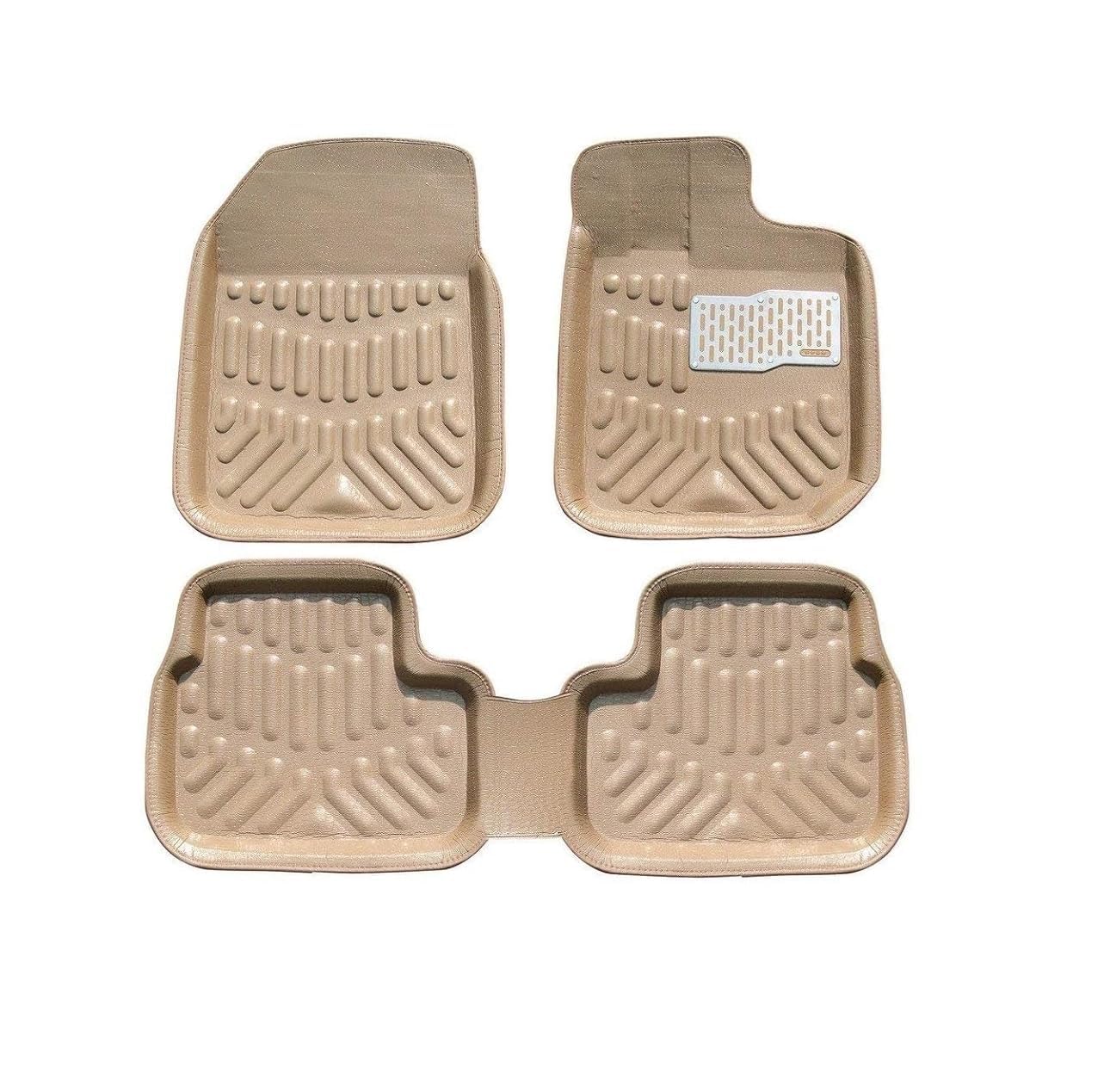 3D Car Floor Foot Beige Mats Compatible with Maruti Suzuki Ciaz-image-21
