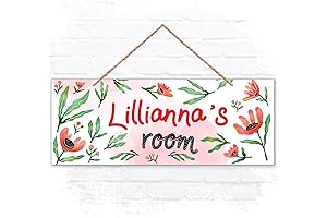 Kids Personalized Name Sign: A Unique Wall Decor Touch