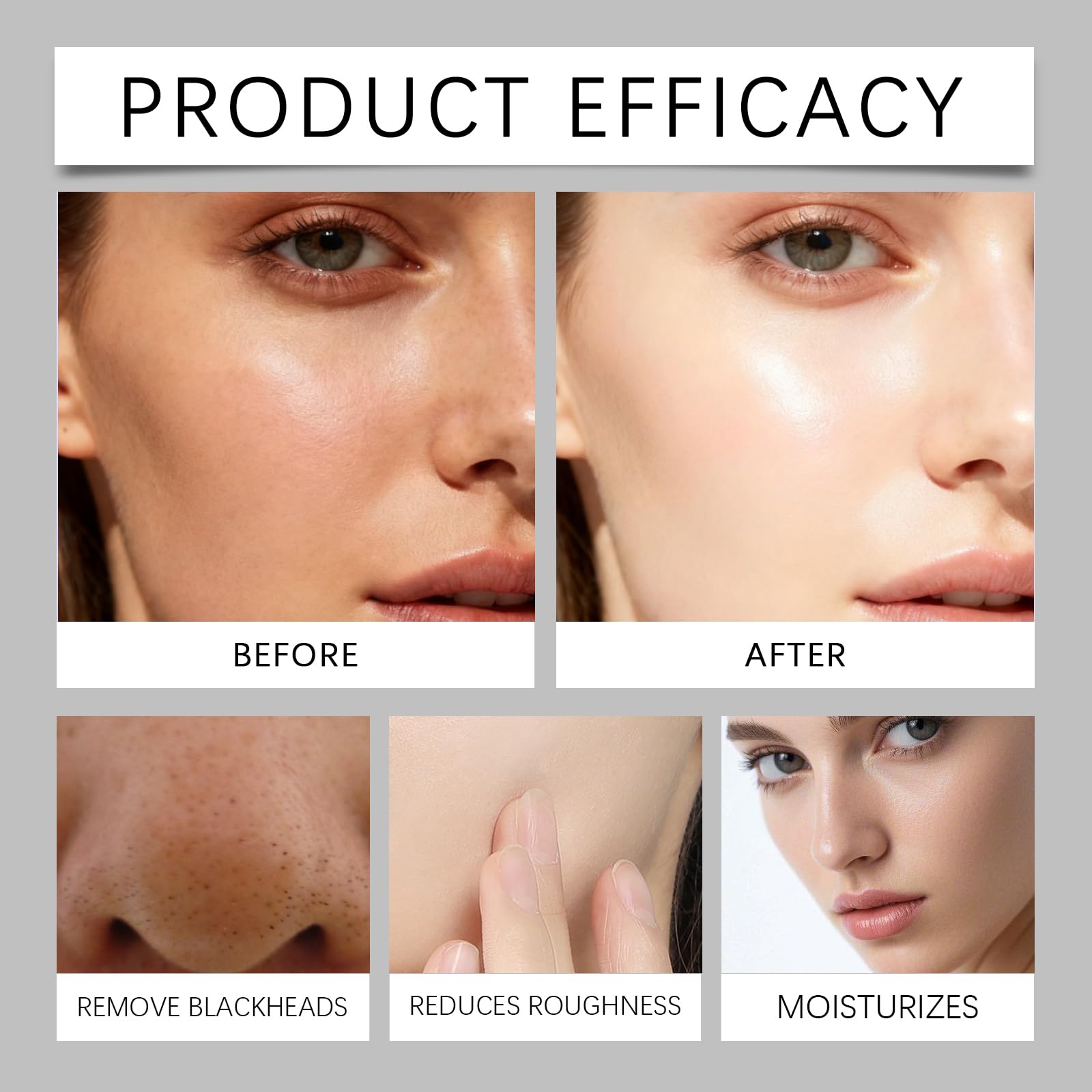 Mascarilla facial Peel Off 50 ml – Mascarilla exfoliante Peel Off para el rostro – Mascarilla facial Peel Off iluminadora, Centella Asiática para favorecer el tono uniforme de la piel (8 cajas)