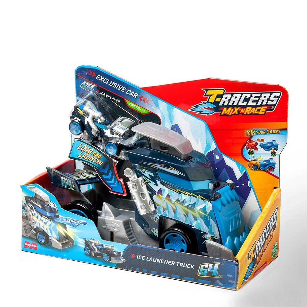 T-Racers 8431618032084 Mix ´N Race Ice Launcher Truck