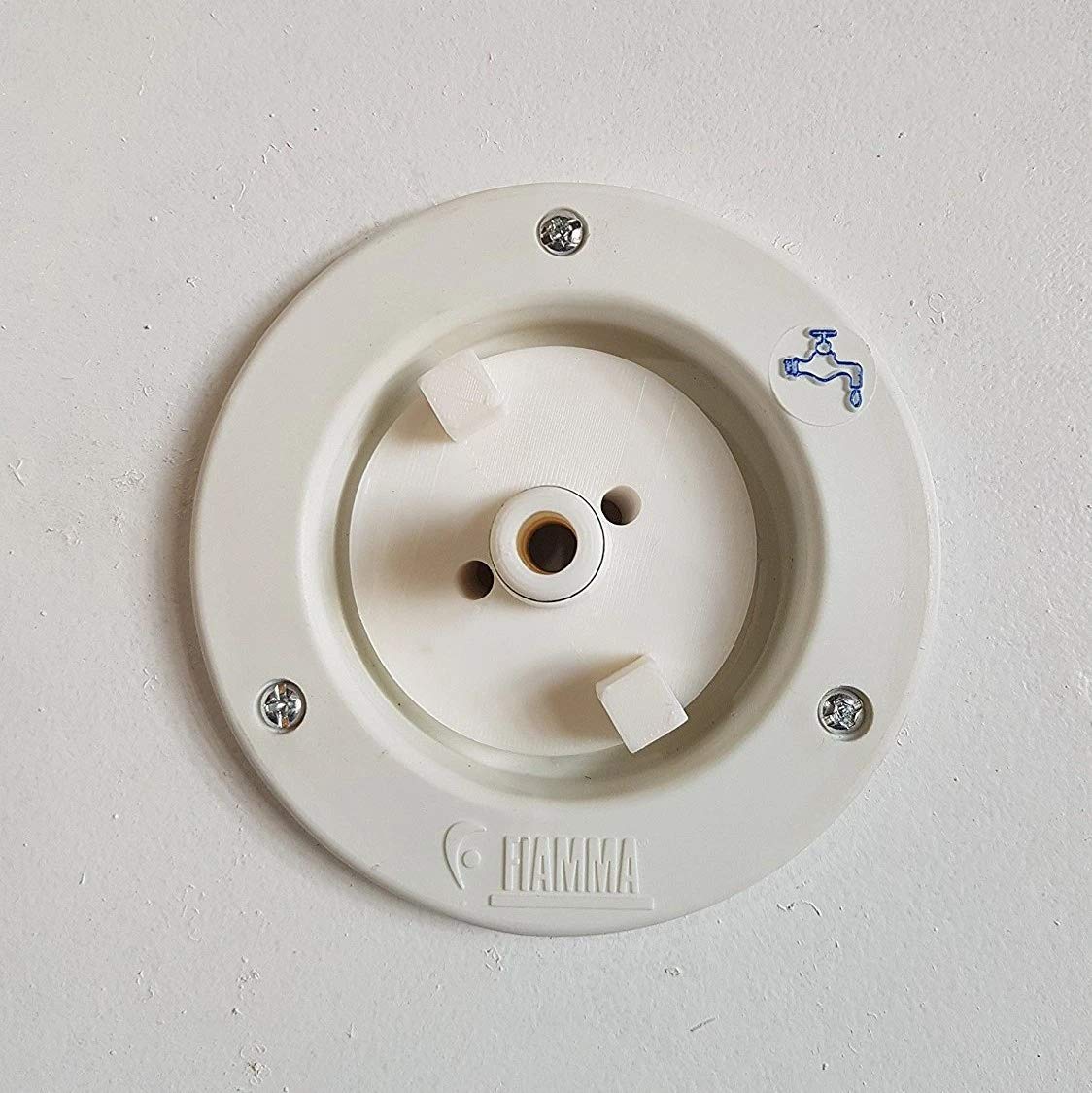 Camper Fiamma Water Filler CAP Motorhome Water tank Filler cap with hose connector Fits