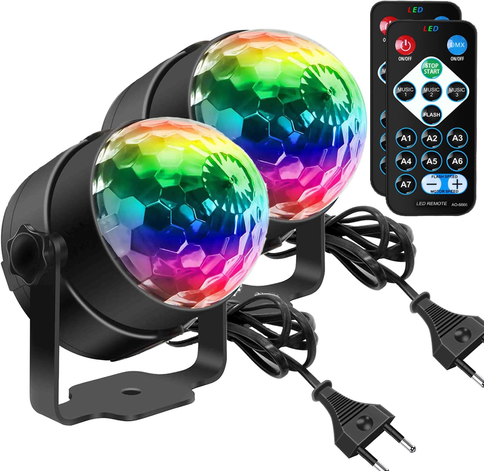 RGBW LED Bühnenbeleuchtung Laser Partylicht DMX512 Disco Licht mit