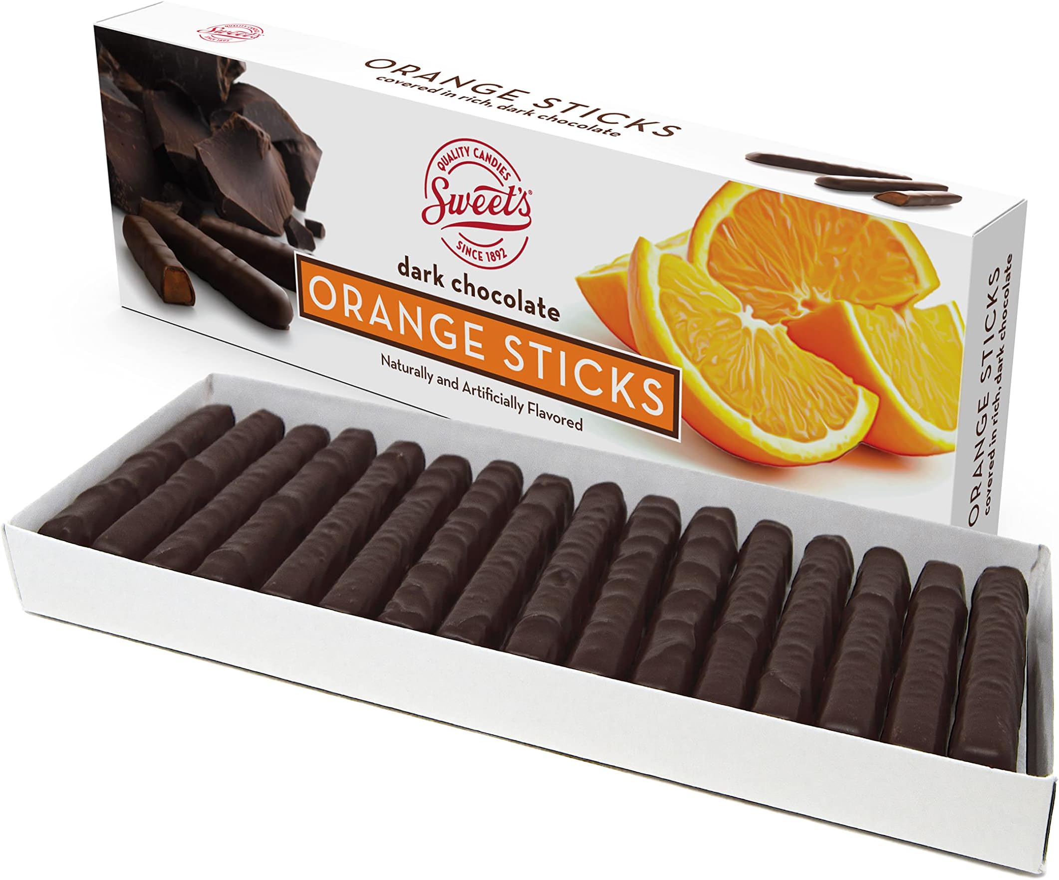 Sweet Candy Milk Chocolate Orange Sticks Chocolate