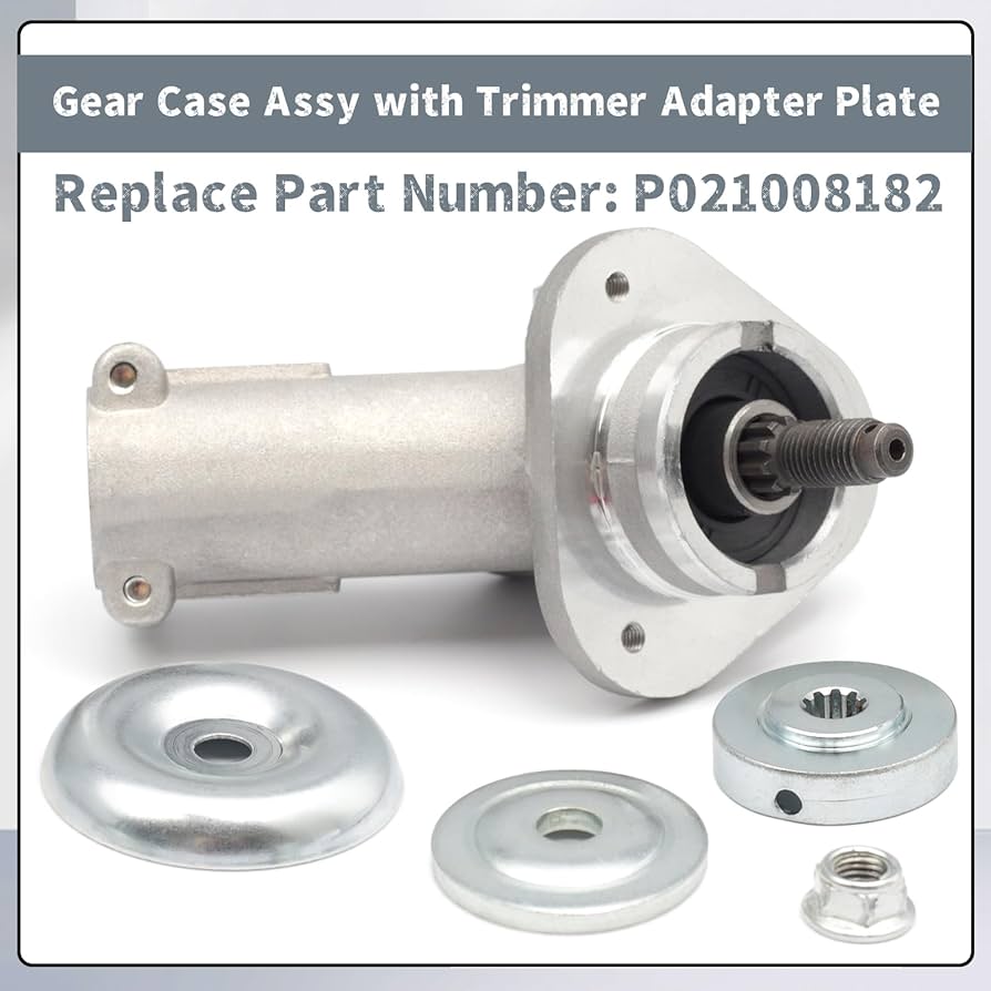 Amazon.com: Gear Case Assy with Trimmer Adapter Plate