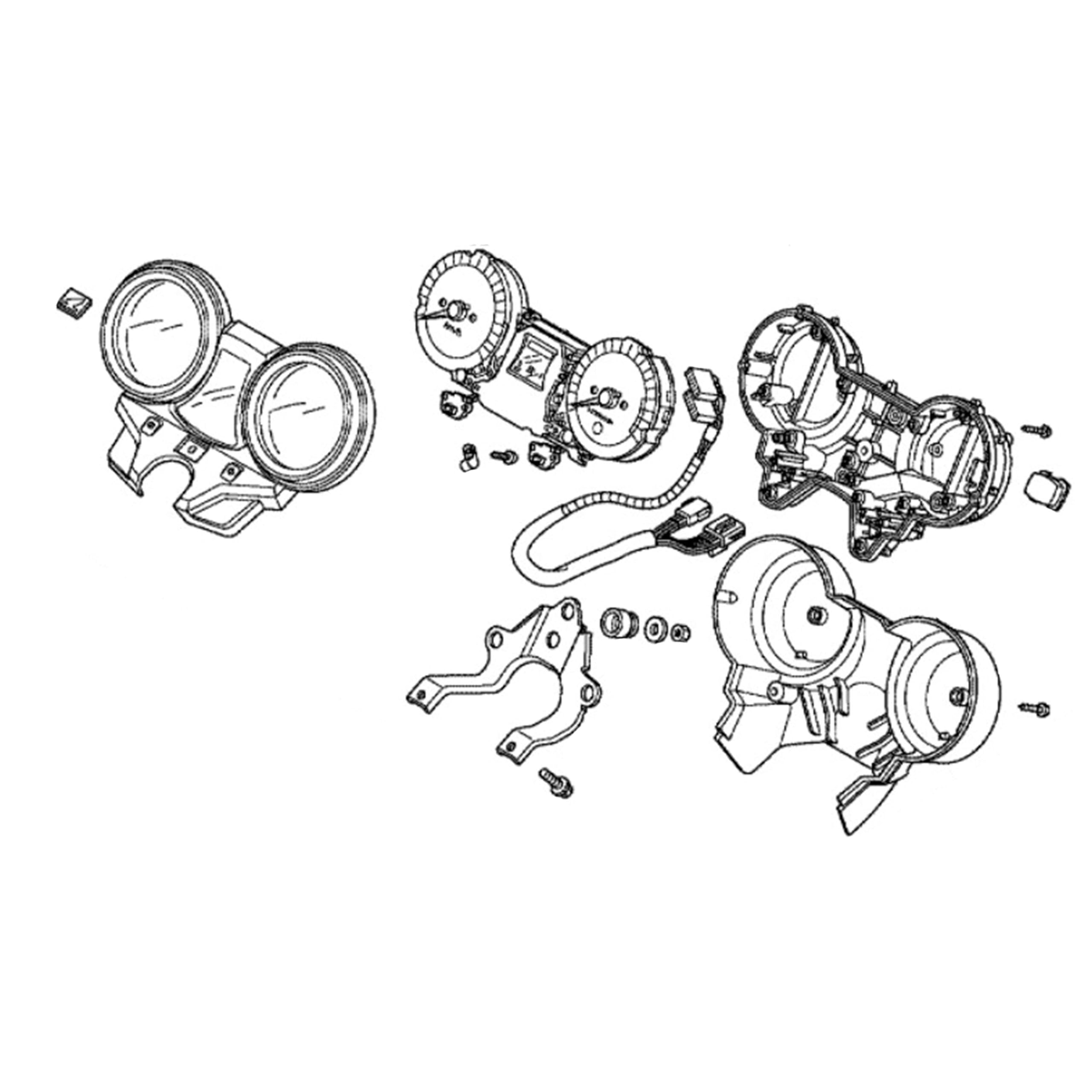 Amazon.co.jp: ホンダ純正 メーター ASSY コンビネーション (KPH 