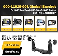 Vista 3 de E-cowlboy 000-11019-001 Soporte de cardán para modelos de pantalla táctil HDS-7 compatible con HDS Gen3 HDS Gen2 Touch Elite y Hook 7