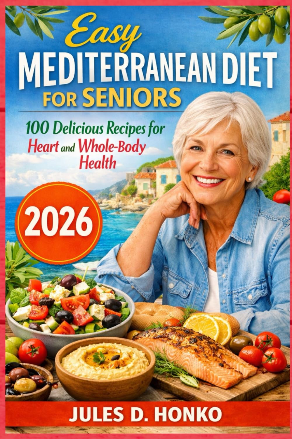 Easy Mediterranean Diet for Seniors: 100 Delicious Recipes for Heart and Whole-Body Health