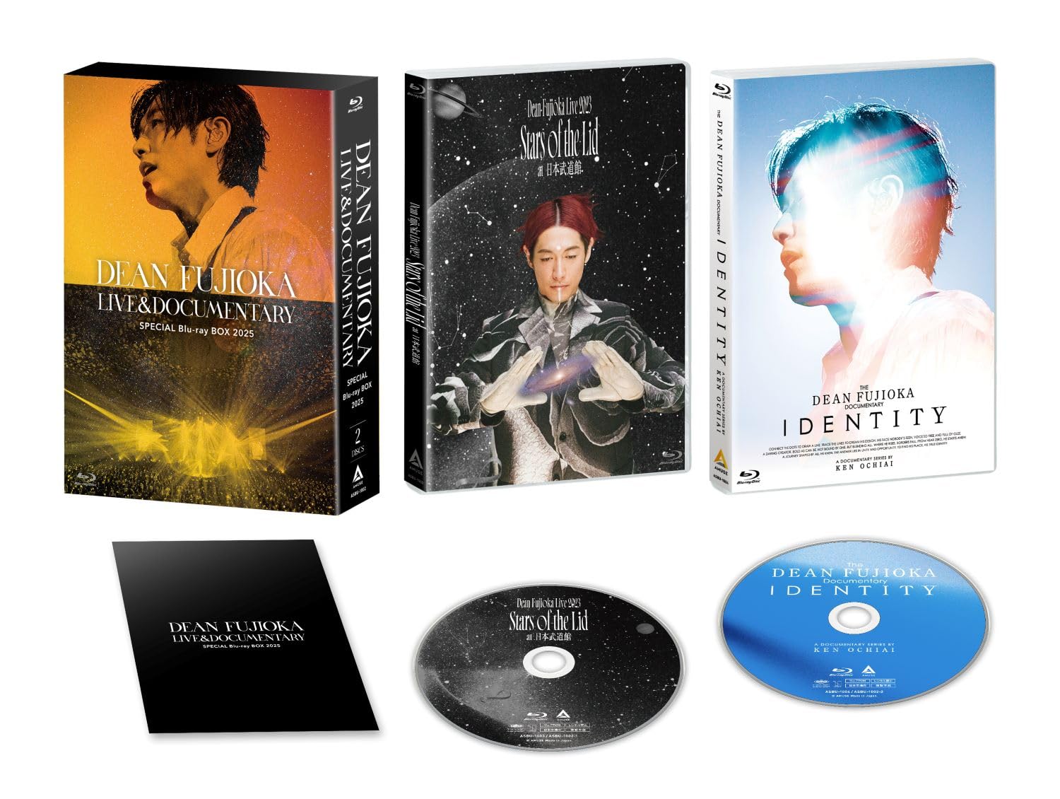Blu-ray] Dean Fujioka Live&Documentary Special Blu-Ray Box