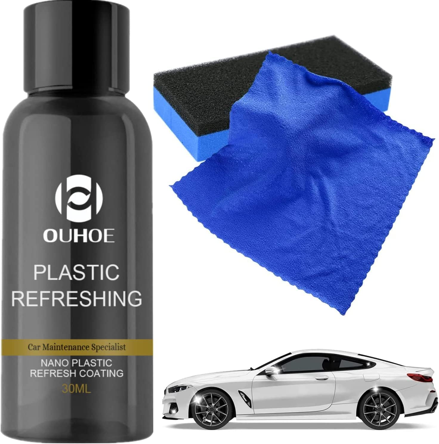 Plastic Revitalizing Coating Agent, Plastic Restorer for Car Interior