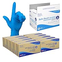 Vista 11 de Dynarex SafeTouch Guantes de nitrilo para exámenes, sin látex, libre de polvo.