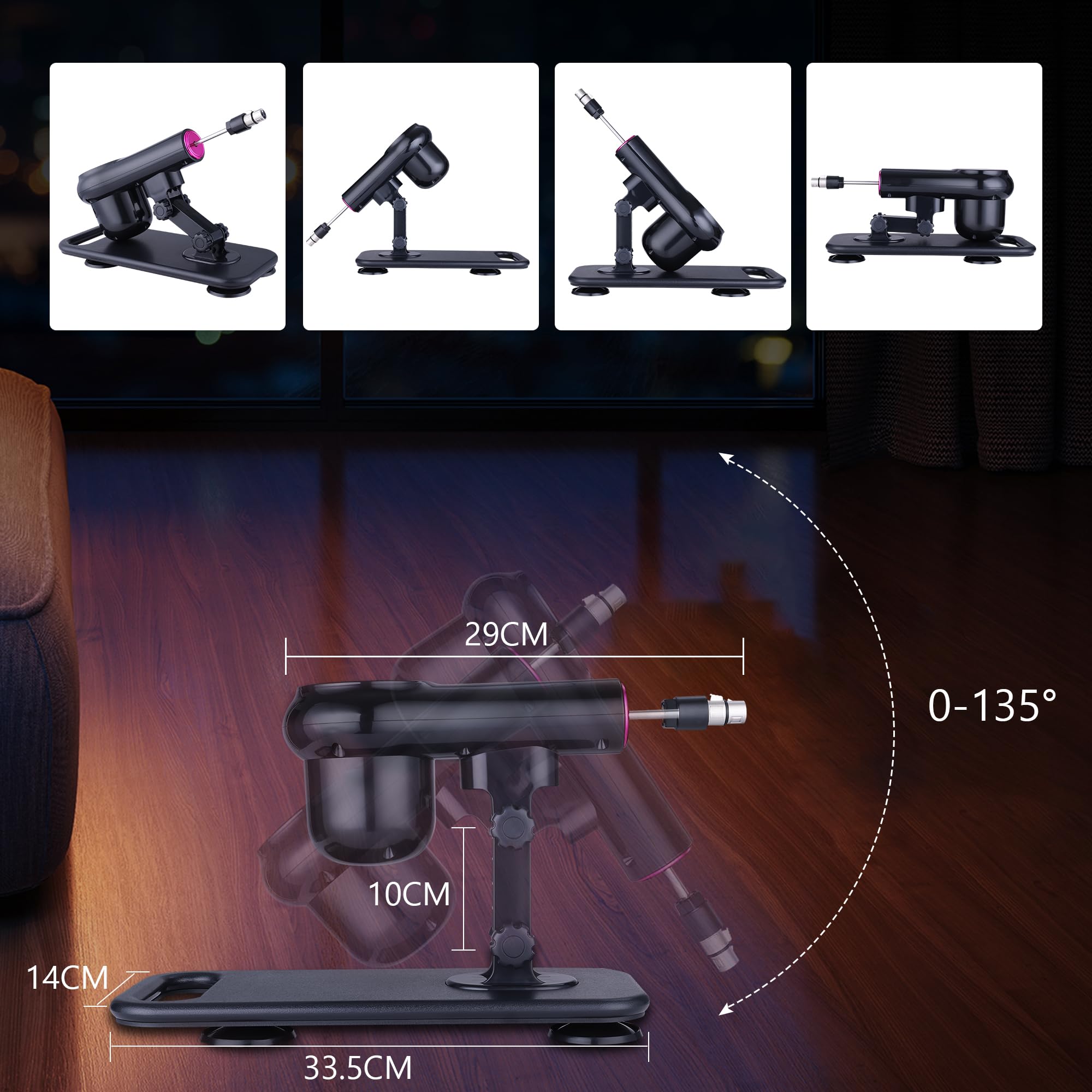Macchina del sesso telecomandata con grandi dildo Love Machine Sex Toys per uomini e donne Macchina automatica di spinta con dildo realistico e attacchi 3XLR