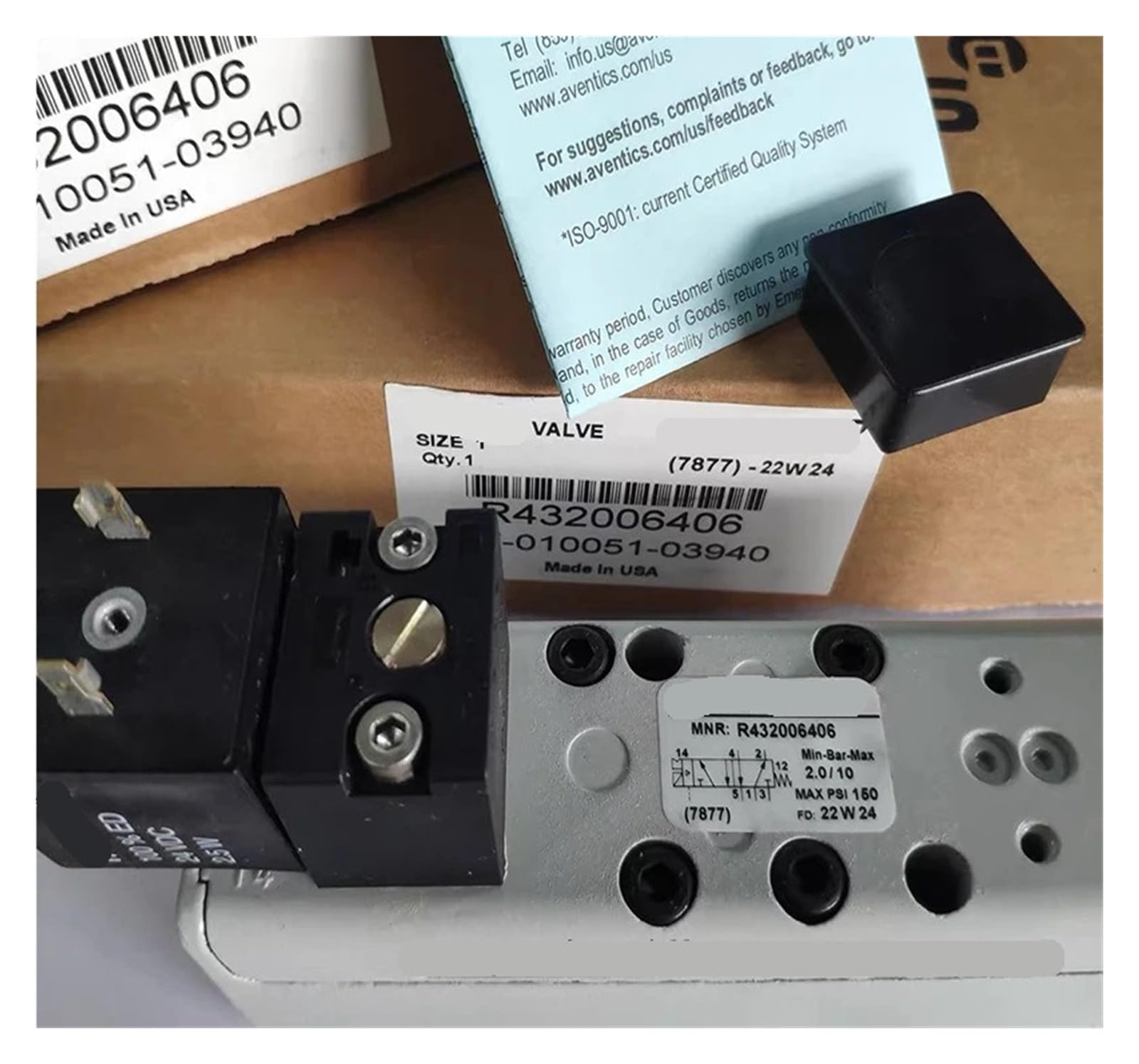 Uwukcjokq One Color 1Pcs R432006406 Solenoid Valve Dc24v