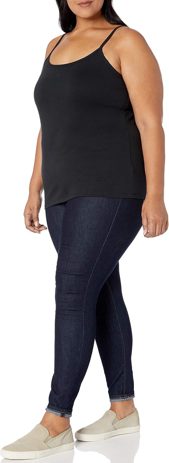 Amazon Essentials Womens Tank Top Camisole Pack, Plus Size - Image 2