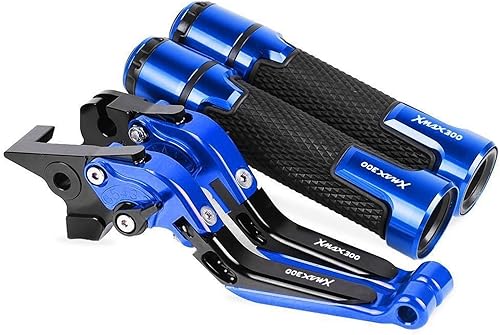 Miniatura 13 de Motocicleta para Y&AMAHA XMAX300 Todos los años Frenos de motocicleta Barra de acoplamiento Freno de mano Palancas de embrague Manillar Agarres