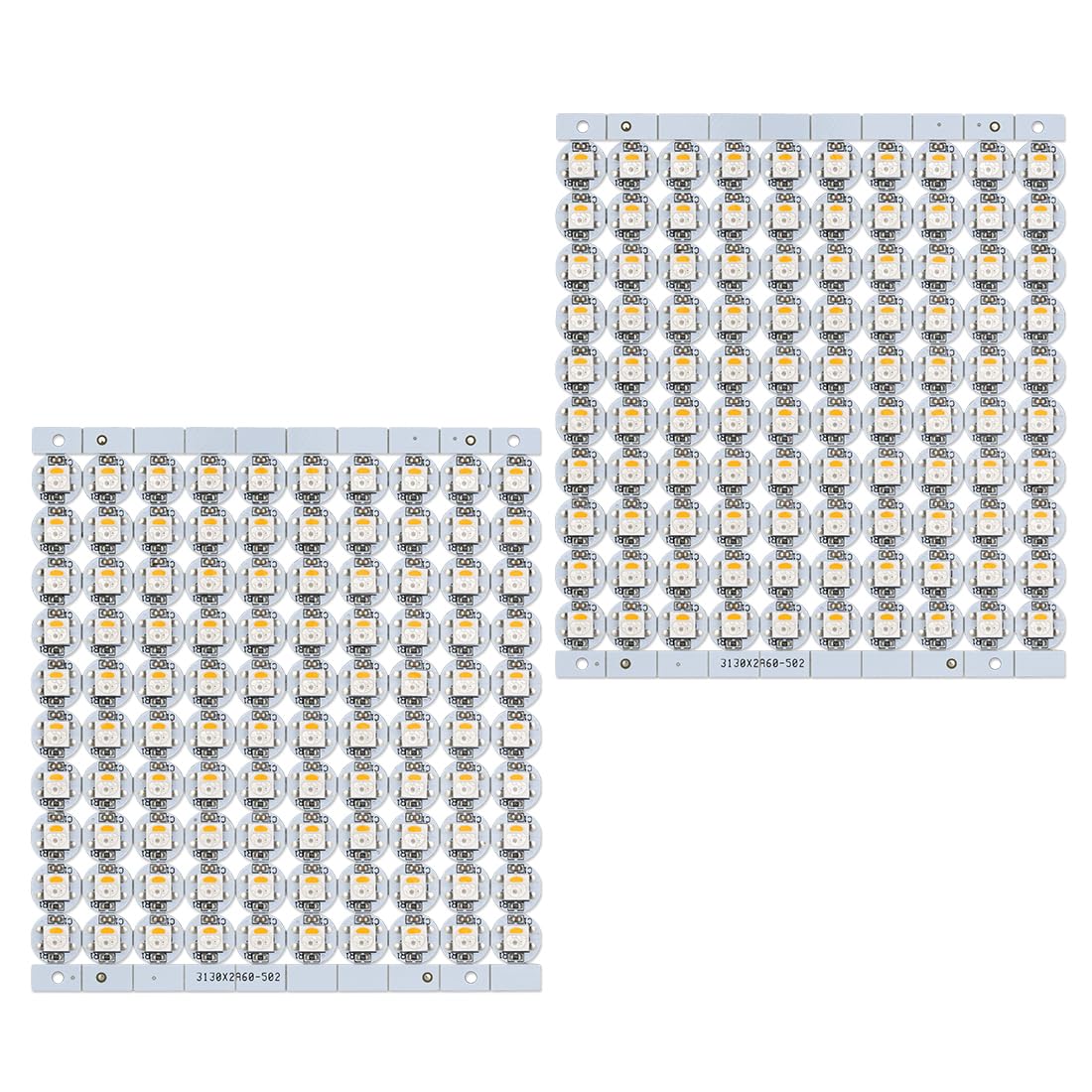 BTF-LIGHTING SK6812 RGBW LED Chips 200PCS RGB+Warm White DC5V White PCB