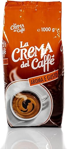 La Crema del Caffè Grani Aroma e Gusto - Confezione da 1000...