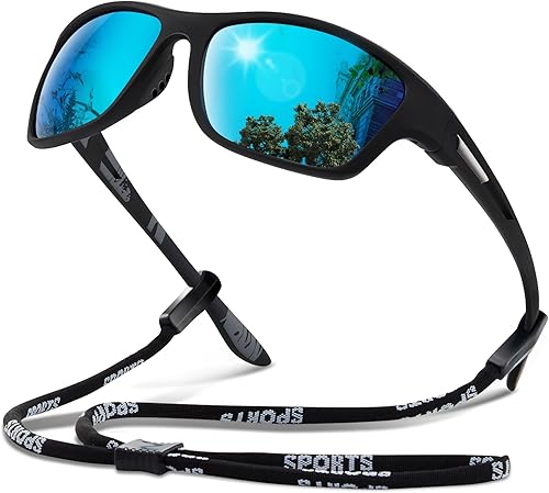 Miniatura 18 de suoso Gafas de sol deportivas polarizadas para hombre: gafas de protección UV400 para mujer, gafas envolventes para conducir y pescar