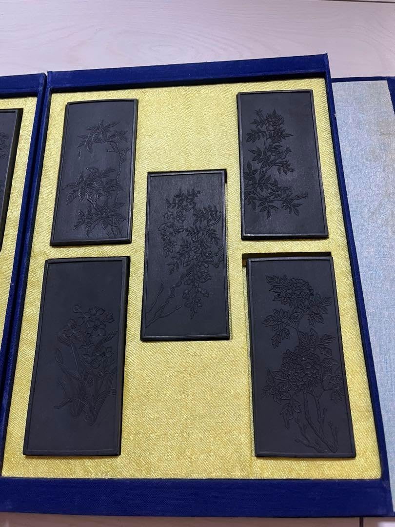 希少・珍品 唐墨 古墨 固形墨 乾隆年製 中国美術 10個セット 未使用品 希少・珍品 唐墨 古墨 固形墨 乾隆年製 中国美術 10個セット 未使用品