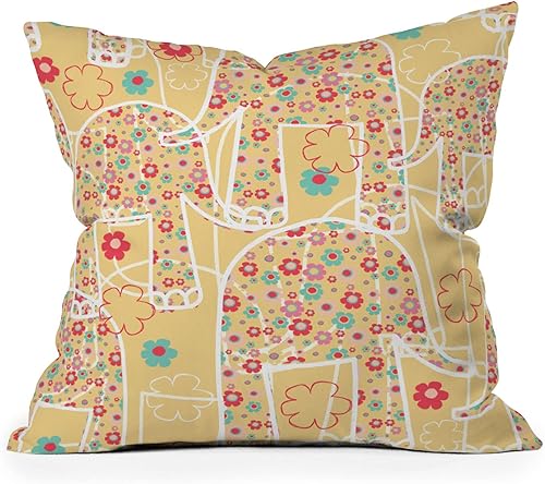 Deny Designs Ali Benyon Ellie, 26 x 26 pulgadas, almohada 2021