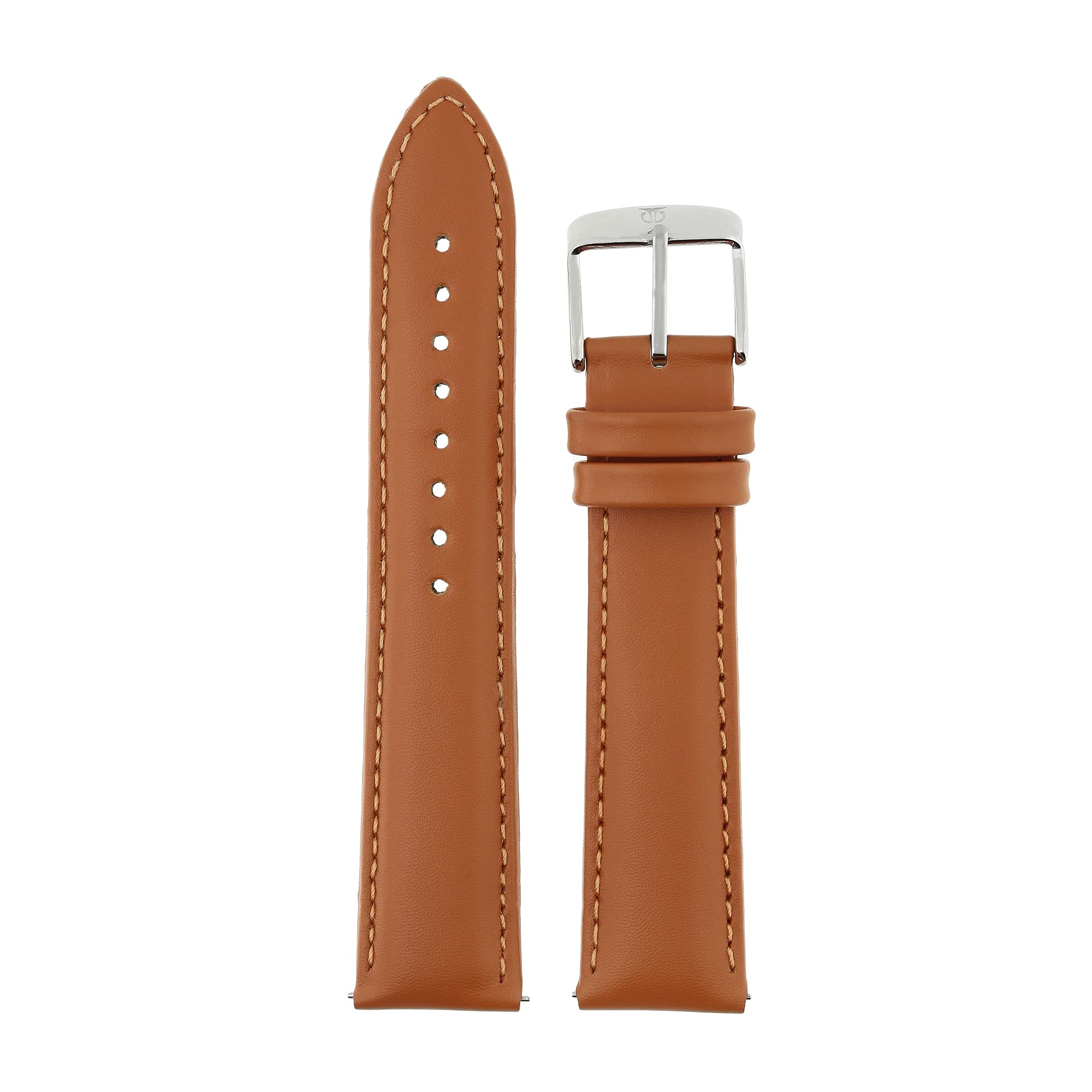 Titan 22 mm Tan Genuine Leather Strap for Men (B0919VJ8NF) Amazon Price History, Amazon Price Tracker