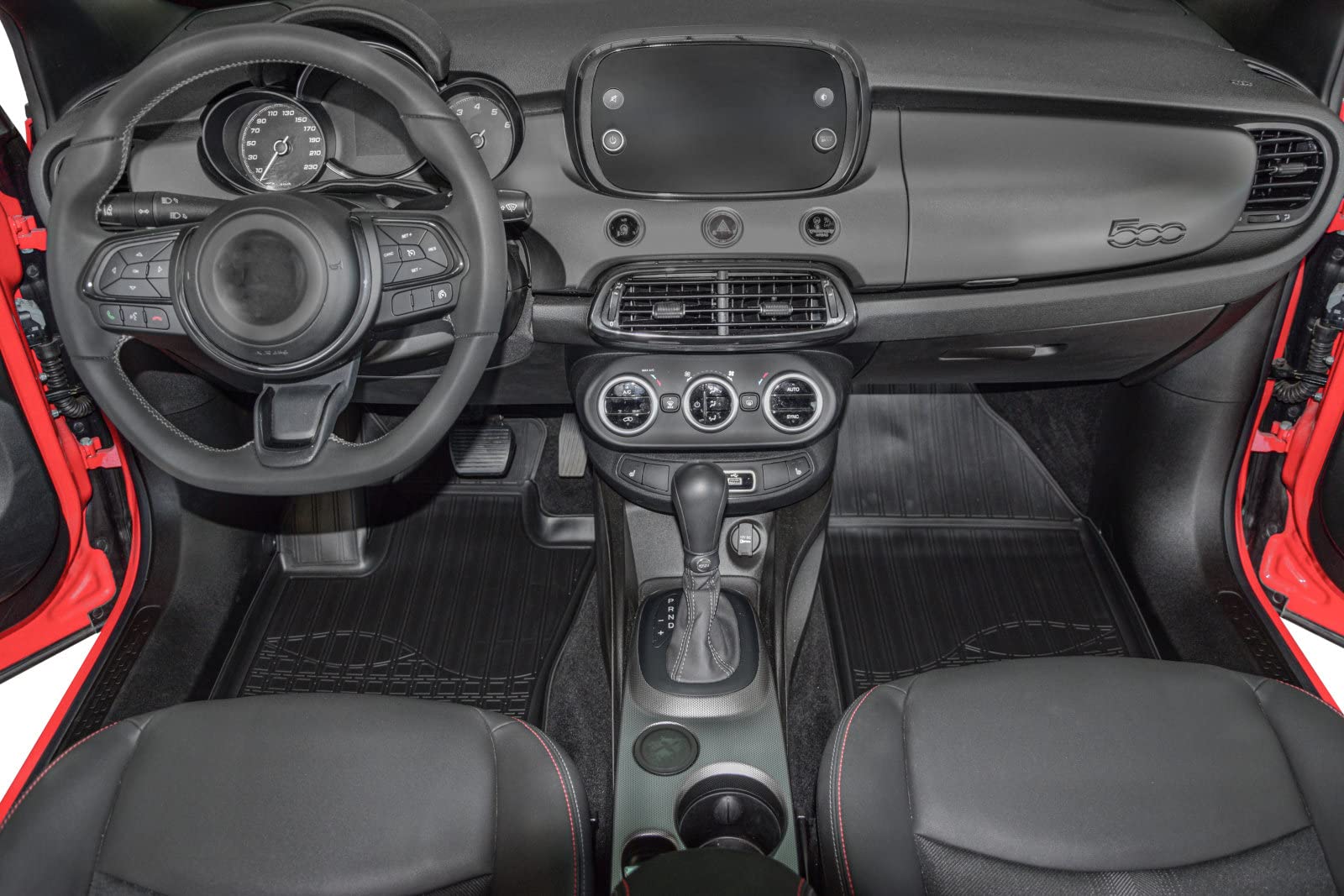 J&J AUTOMOTIVE Tappetini TPE Per Peugeot 3008 (2017+) – Kit 4 Pezzi, Inodori E Antiscivolo